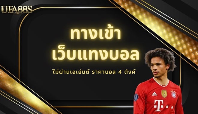แทงบอล เว็บตรง